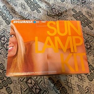 Vintage 80’s sun tanning lamp